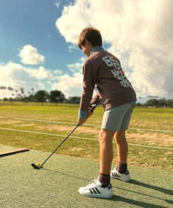 KIDS Crewneck Vertical Burdungy