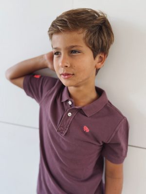 Polo Burgundy KIDS