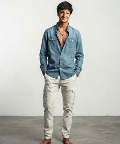 Camisa Denim Básica